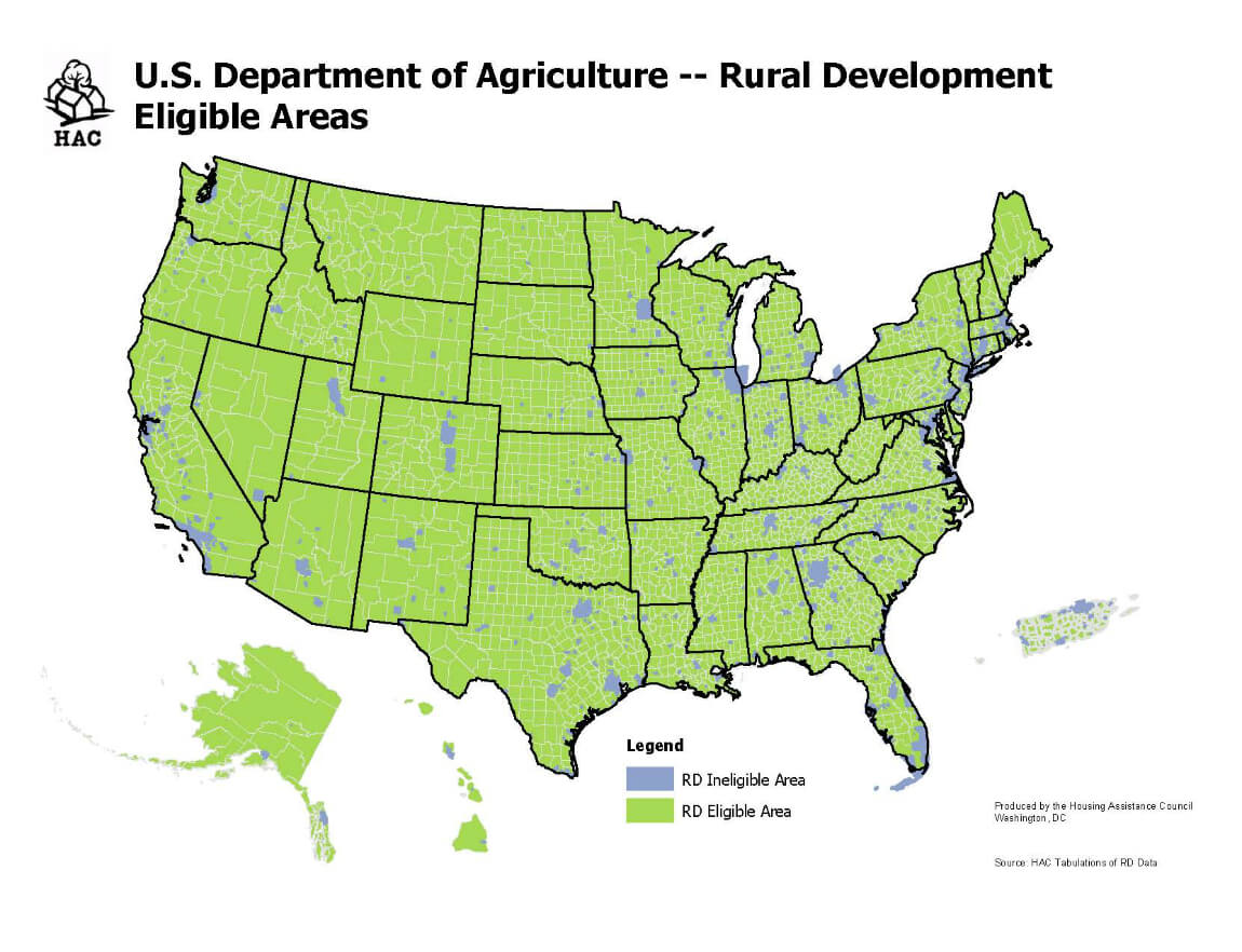 Usda Home Eligibility Map Usda: The Last Of Its Breed - Home Funding Corp.